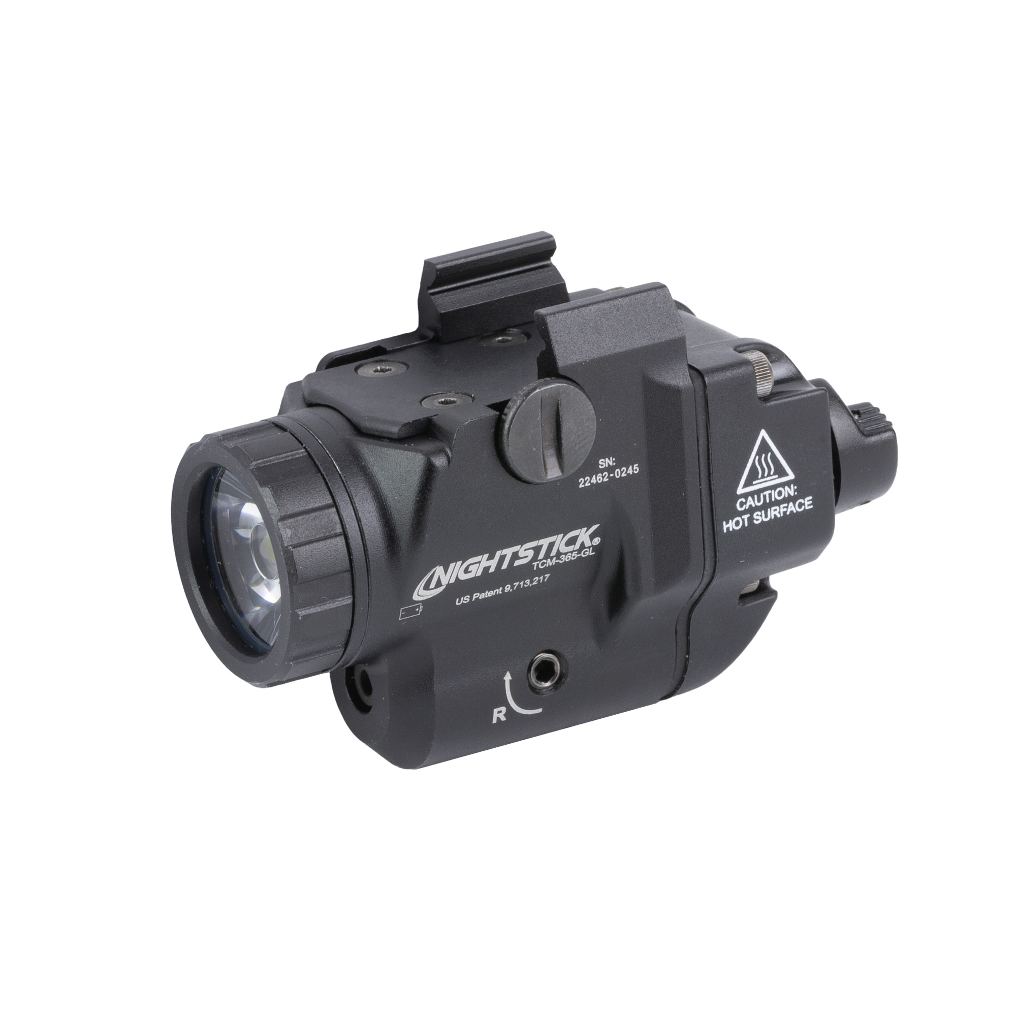 NIGHTSTICK SUB W/LASER P365 650L BLK