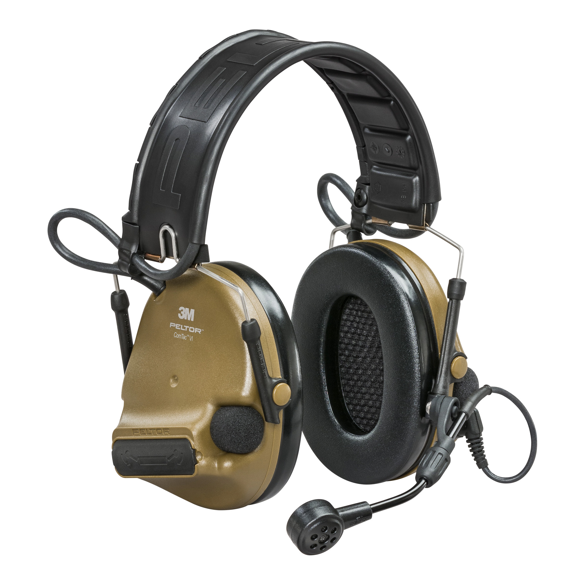 Peltor Comtac VI Defender Coyote Brown